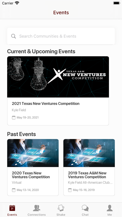 How to cancel & delete Texas New Ventures Competition from iphone & ipad 2