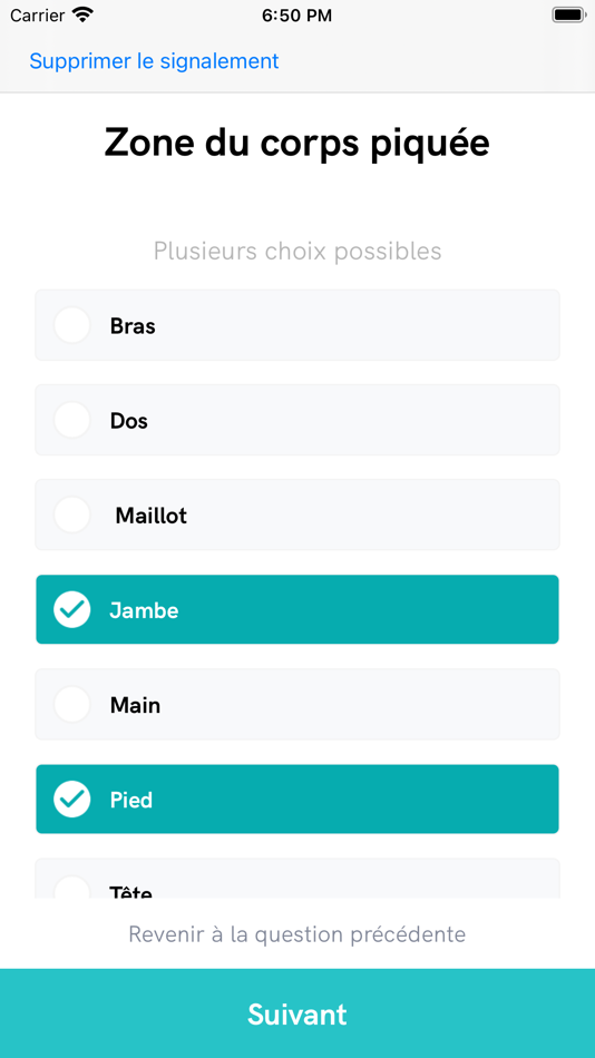 #9. Signalement TIQUE (iOS) 由: INRA