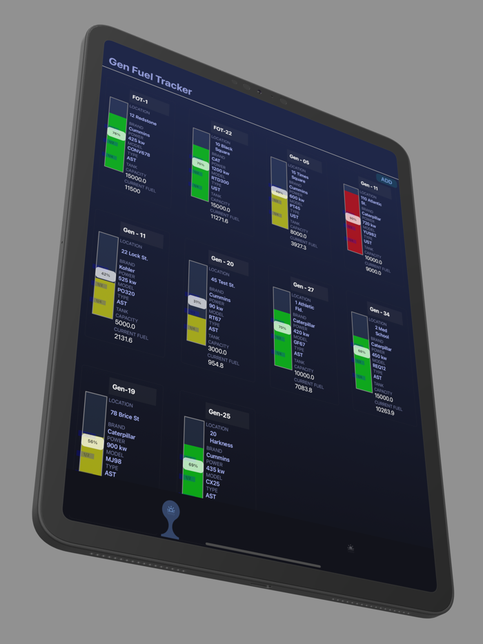 Gen Fuel Tracker