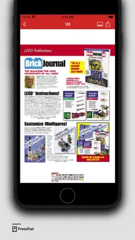 Game screenshot BrickJournal LEGO Fan Magazine hack