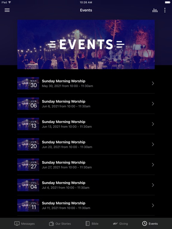 Screenshot #6 pour Mission Church App