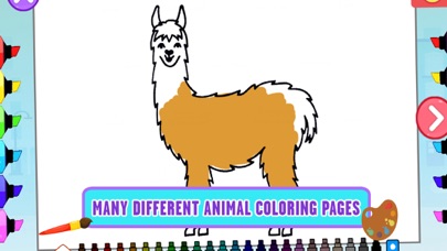 Animal Games Coloring Pages Screenshot