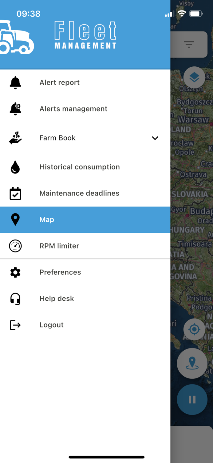 Landini Fleet Management