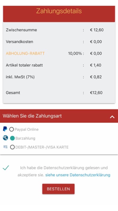 Restaurant Nawaab Screenshot