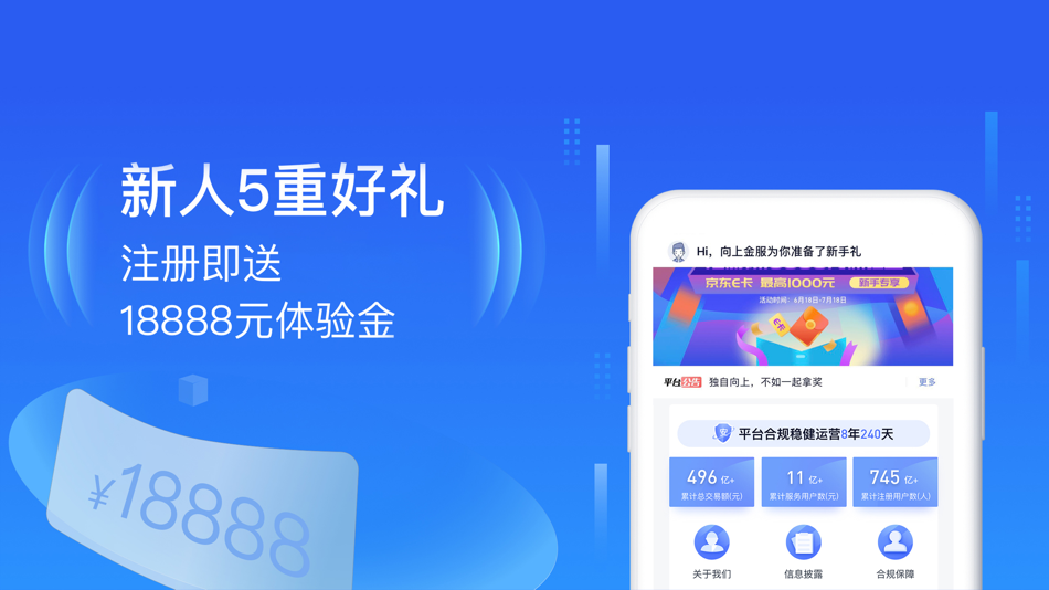 #4. 向上金服-财富投资理财管家 (iOS) Ved: 北京证大向上金融信息服务有限公司