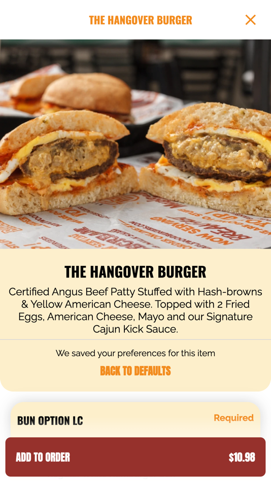 #1. Maplewood Burgers (iOS) By: Sneh LLC