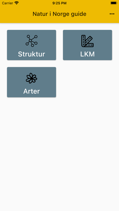Natur i Norge guide Screenshot