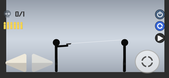 Mr. Stickman and the Bullet