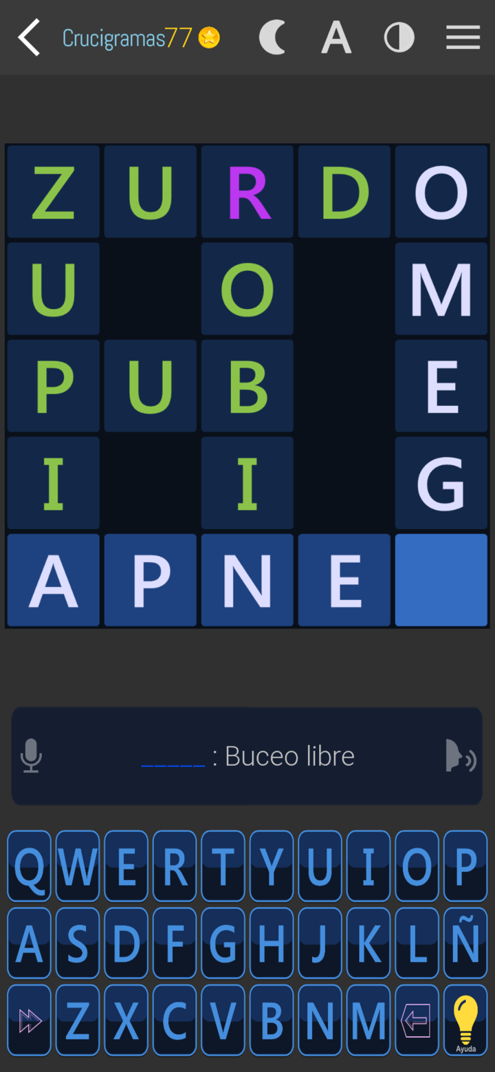Crucigramas clásicos screenshot 6