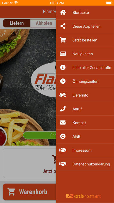 Flames Burger Screenshot