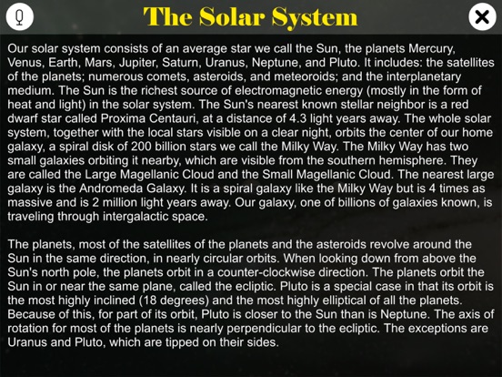 Screenshot #4 pour Learn Solar System