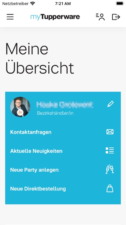 myTupperware - BusinessPortal