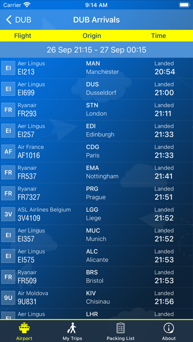 Screenshot #2 pour Dublin Airport (DUB) + Radar