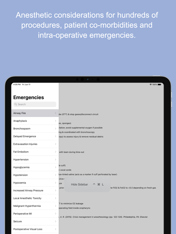 Screenshot #6 pour Anesthesia Considerations