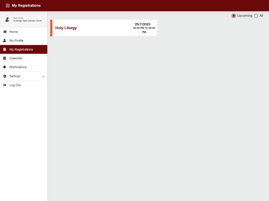 St George Coptic Church iPad screenshot 6 - Lifestyle app