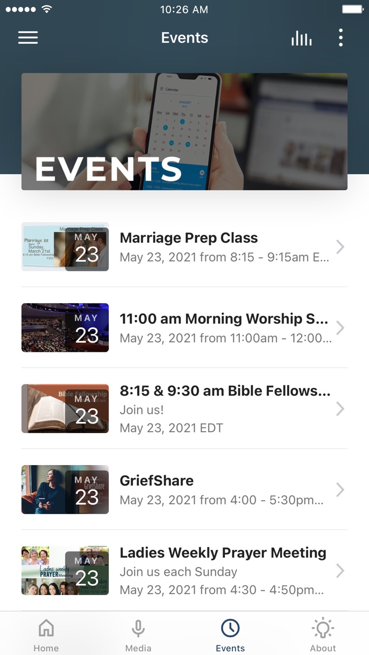 iPhone screenshot