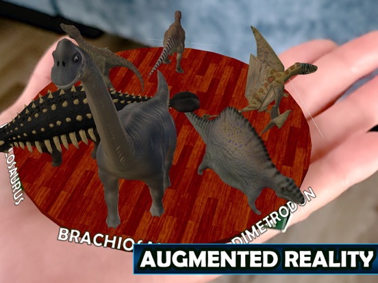 myARgalaxy - Dinosaurs iPad screenshot 2 - Education app