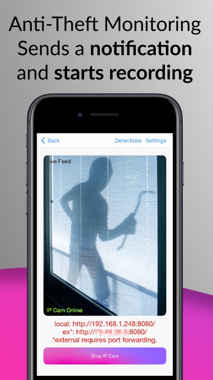 Phone IP Camera Surveillance screenshot-0