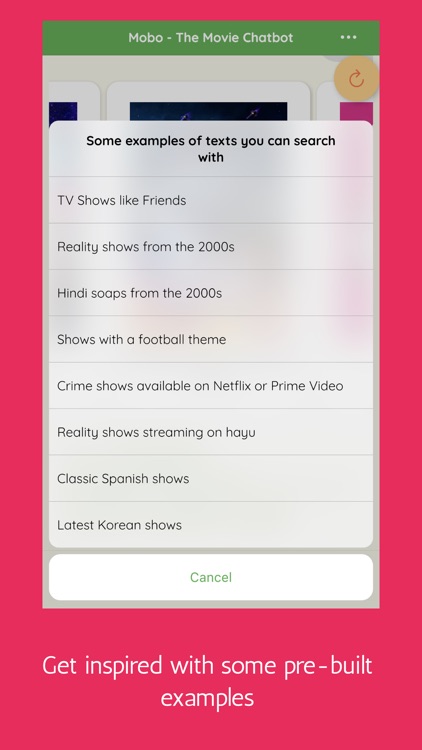 Mobo Movie Chatbot screenshot-8