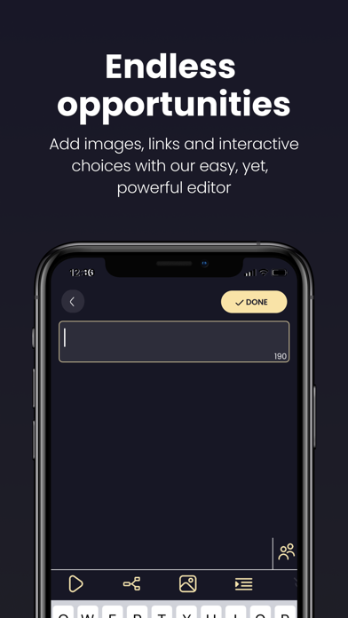 Moonlight: Create, Read, Share Screenshot