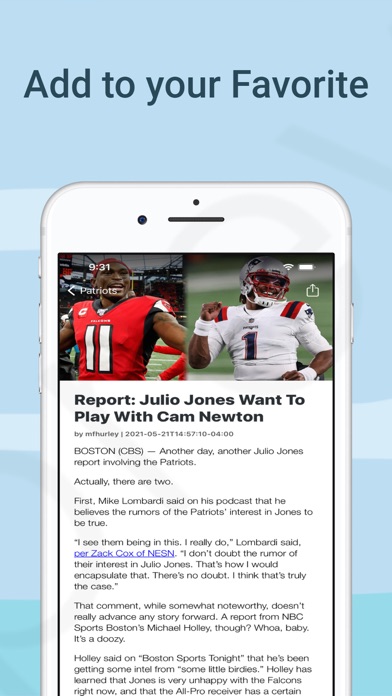Boston Local News Sports Screenshot