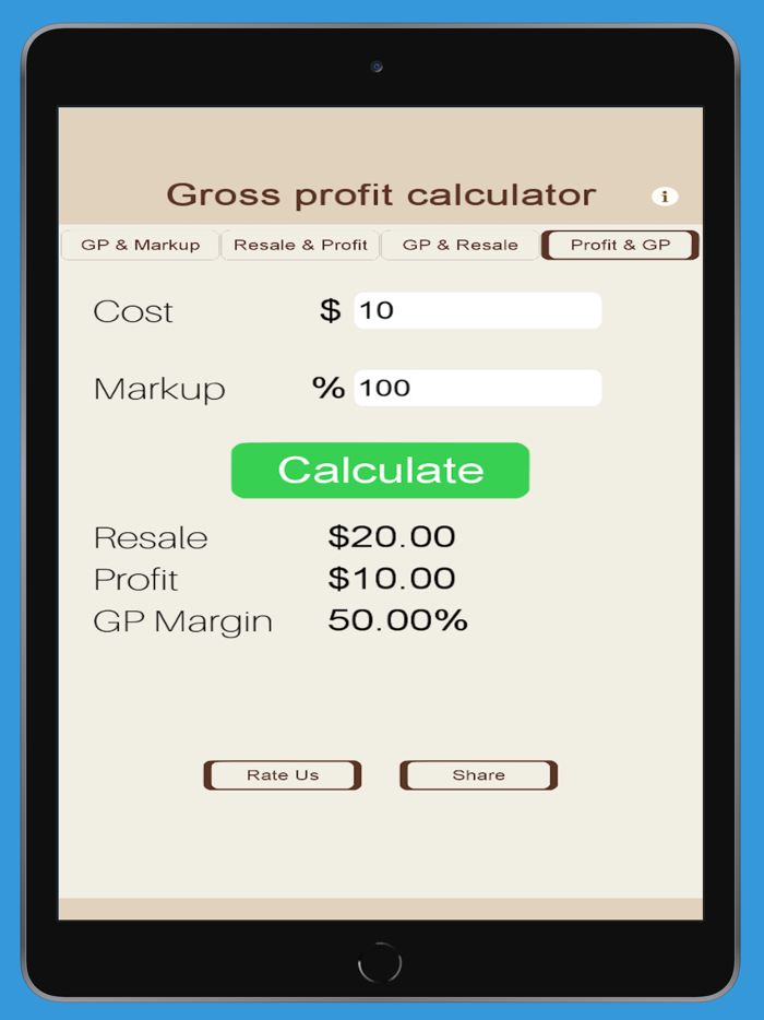 Gross-Profit Calculator