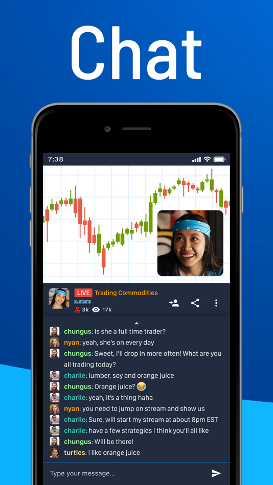 #3. Live Trading: Trader Streaming (iOS) 由: Fang Media International Limited