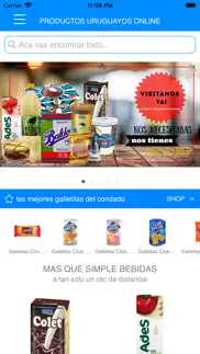 productos uruguayos online iphone screenshot 1