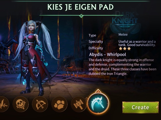 Era of Legends: epische MMORPG iPad app afbeelding 1