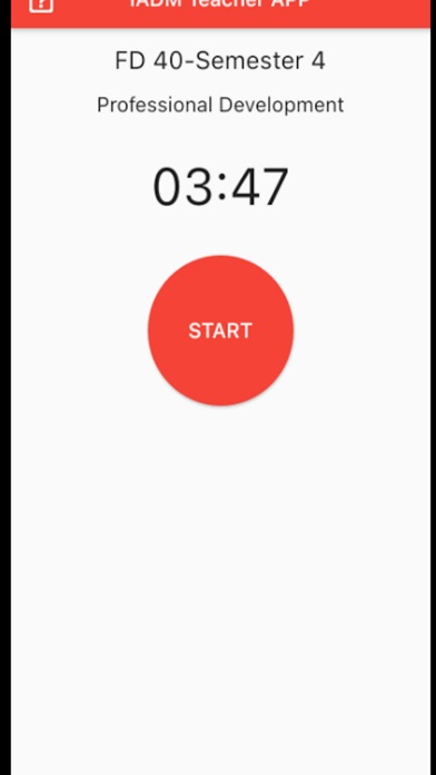 Screenshot #3 pour IADM Teacher APP