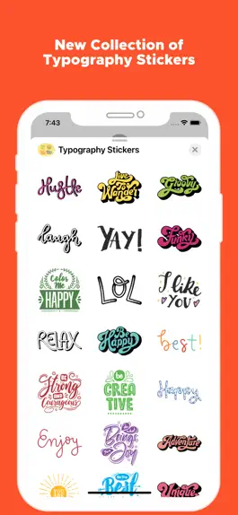 Game screenshot Typography Emojis apk