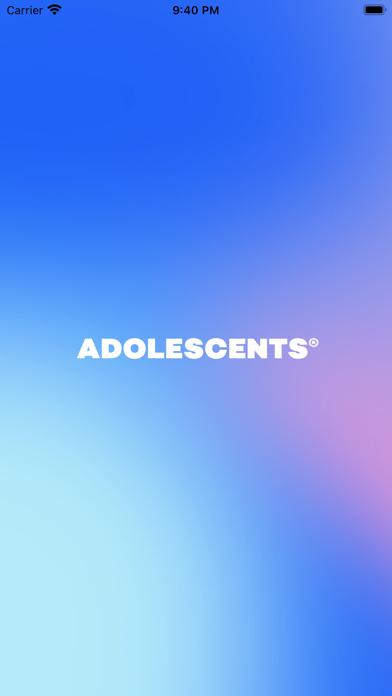 Screenshot #1 pour Adolescents