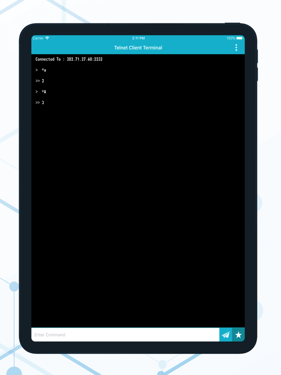 Screenshot #5 pour Telnet Client Terminal