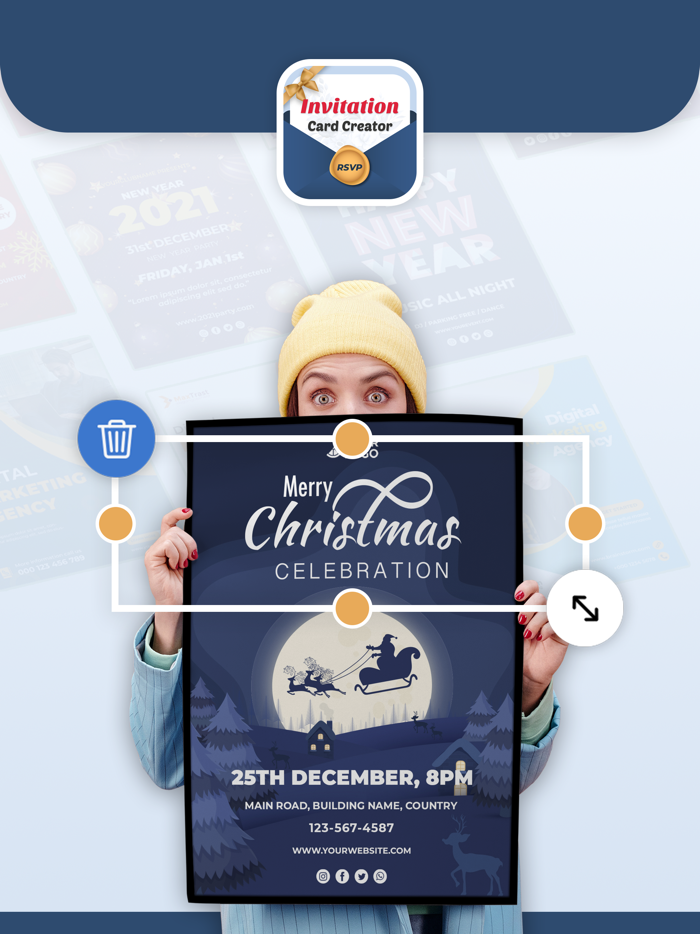 Invitation Card Creator RSVP