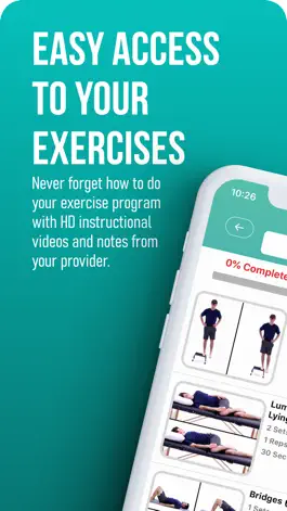 Game screenshot Team Rehab Home Exercise mod apk