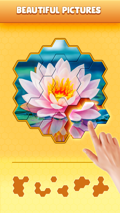Screenshot #2 pour Hexa World Jigsaw