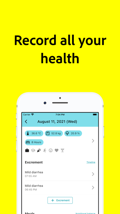Constipation Calendar Screenshot