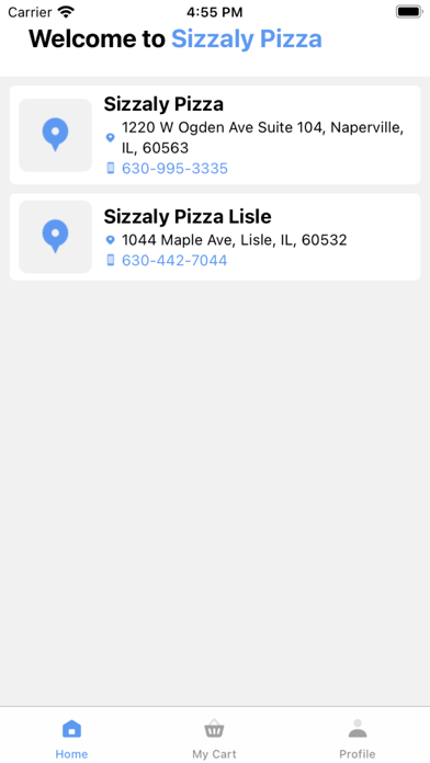 Sizzaly Pizza Screenshot