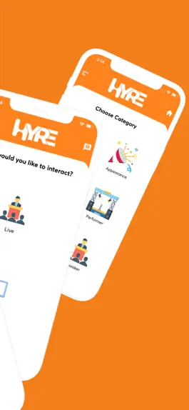 Game screenshot HYRE - A Celebrity Booking App apk