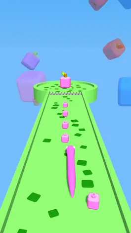 Game screenshot Fruit Worm Runner apk