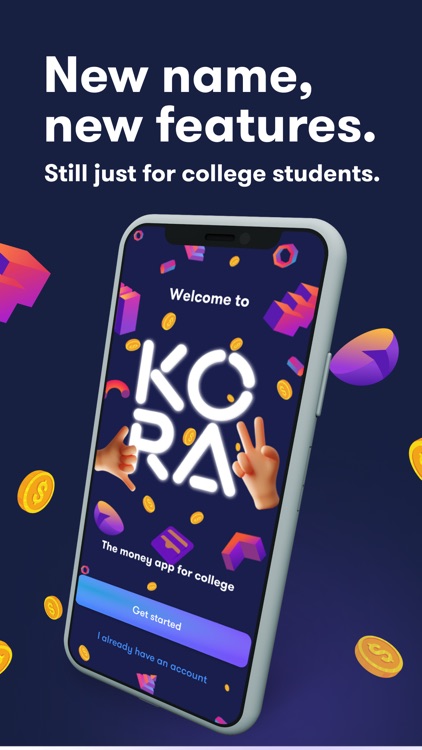 Kora College Student Money App