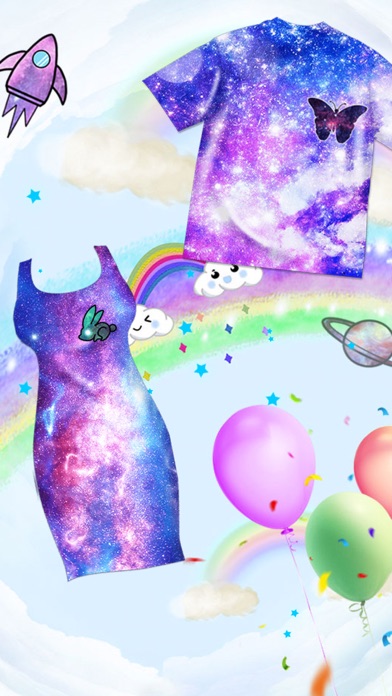 Unicorn Rainbow Galaxy Tie Dye Screenshot