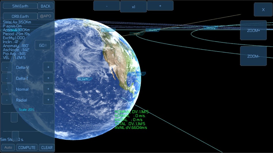 #10. Space Simulator (macOS) Bởi: Tai Chen
