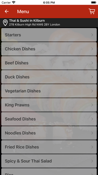Screenshot #3 pour Thai and Sushi
