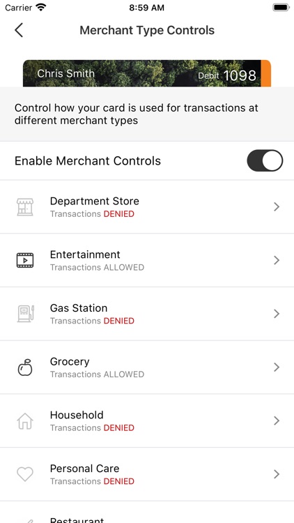 First Interstate Debit Manager screenshot-3