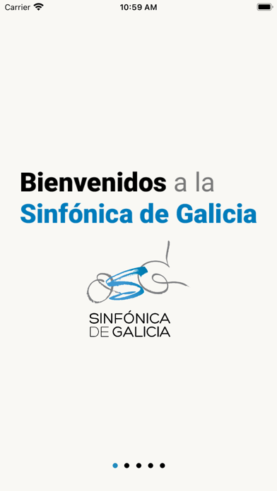 Orquesta Sinfónica de Galicia Screenshot