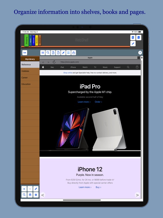 WebShelf