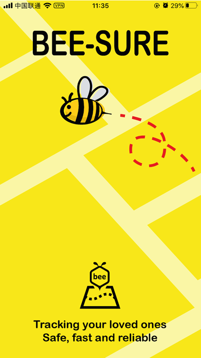 Beesure GPS Screenshot