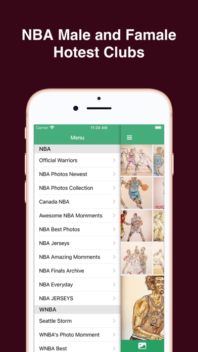 Screenshot #1 pour Basketball Wallpapers 4K HD