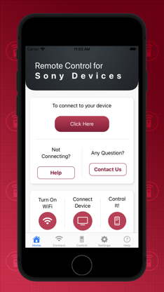 Remote for Sony devices screenshot 1